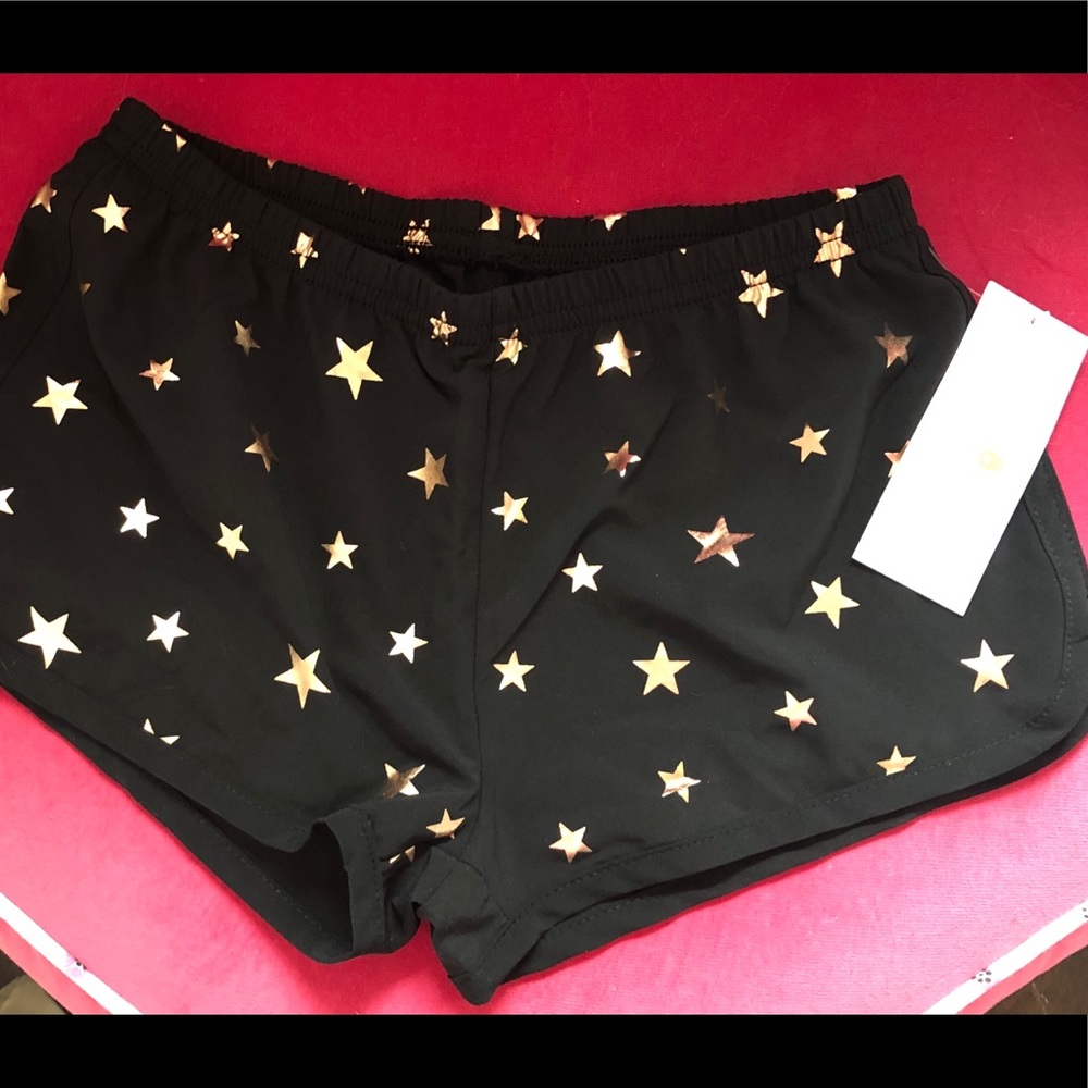 Spiritual Gangster NWT Girl Starry Asana Shorts 12